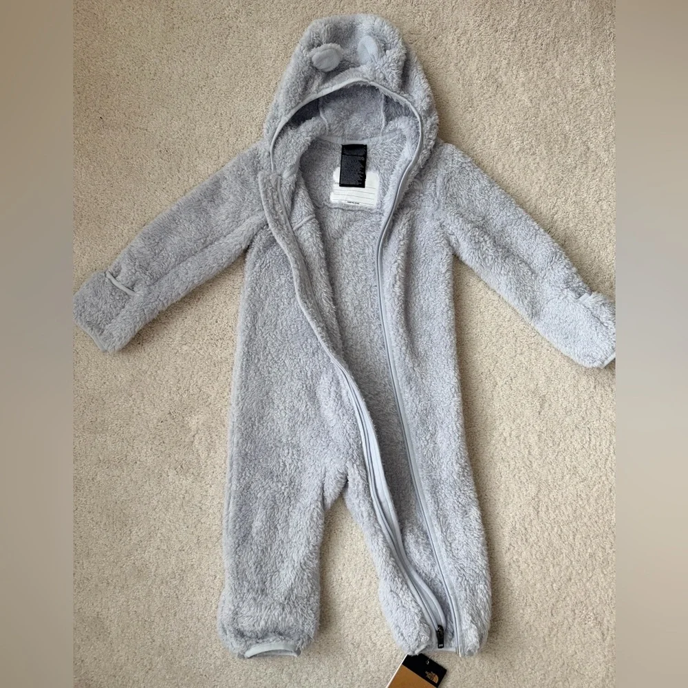 The North Face Baby Bear One Piece in Dusty Periwinkle - Picture 11 of 16